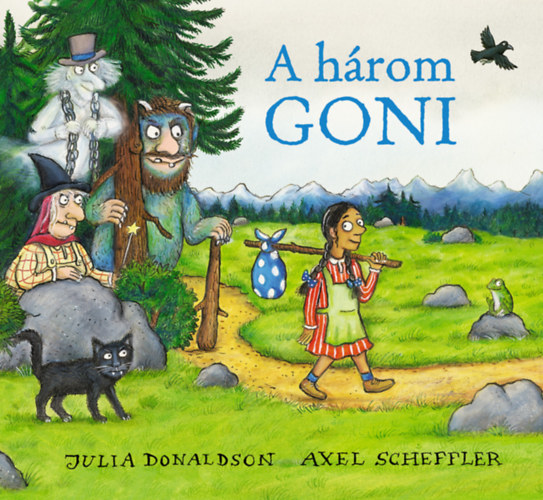 Book A három goni Julia Donaldson