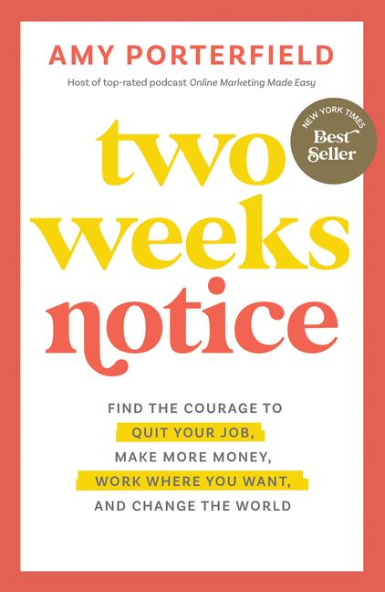 Livre TWO WEEKS NOTICE PORTERFIELD AMY