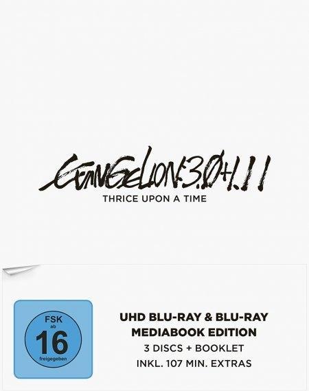 Video Evangelion: 3.0+1.11 Thrice Upon a Time UHD BD (Mediabook Special Edition) Tomoyuki Ogata