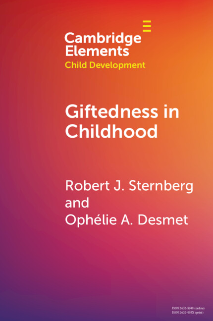 Knjiga Giftedness in Childhood Ophélie A. Desmet