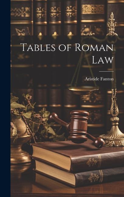 Buch Tables of Roman Law 