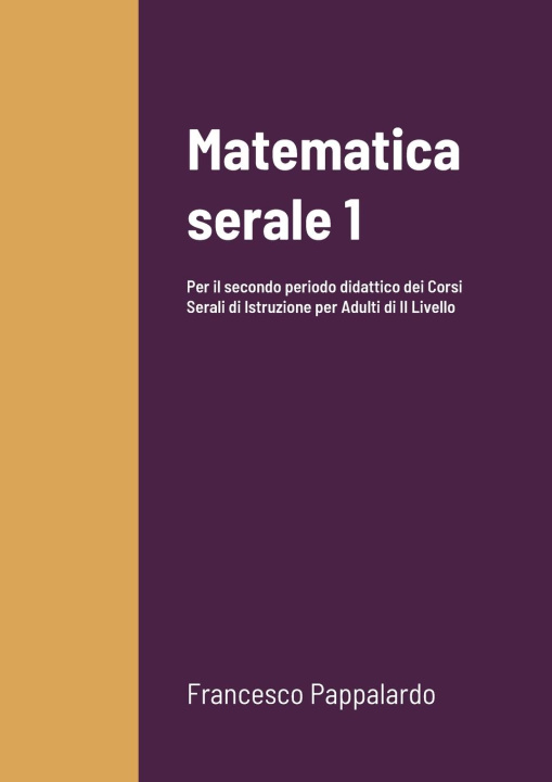 Knjiga Matematica serale 1 Francesco Pappalardo