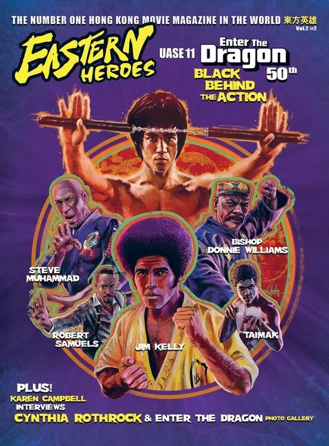 Book EASTER HEROES BRUCE LEE 50TH ANNIVERSARY BLACK BEHIND THE ACTION (HARDBACK EDITION) 