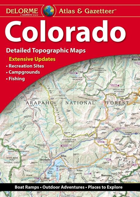 Kniha Delorme Atlas & Gazetteer: Colorado 