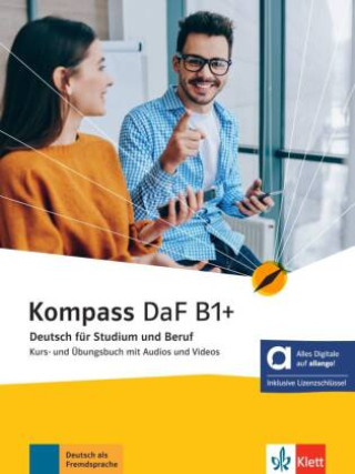 Könyv Kompass DaF B1+ - Hybride Ausgabe allango 