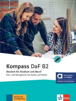 Książka Kompass DaF B2 - Hybride Ausgabe allango 