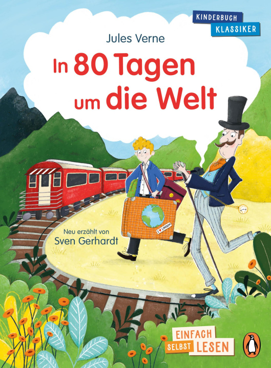 Könyv Penguin JUNIOR - Einfach selbst lesen: Kinderbuchklassiker - In 80 Tagen um die Welt Sven Gerhardt