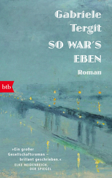 Knjiga So war's eben Gabriele Tergit