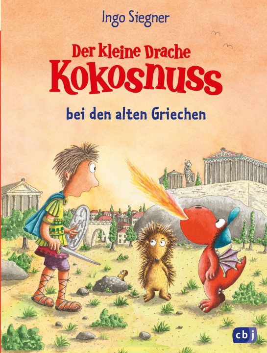 Könyv Der kleine Drache Kokosnuss bei den alten Griechen - Ingo Siegner