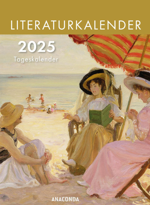 Kalendář/Diář Literaturkalender 2025. Tageskalender 