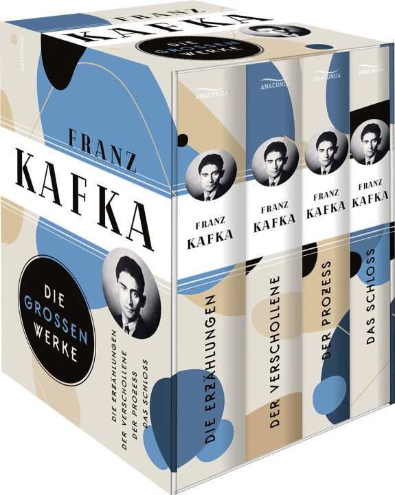 Könyv Franz Kafka, Die großen Werke (Die Erzählungen - Der Verschollene - Der Prozess - Das Schloss) (4 Bände im Schuber) 