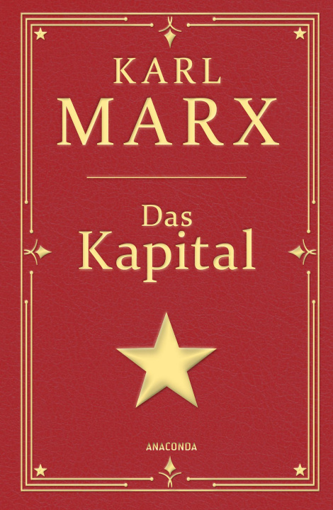 Könyv Das Kapital. Gebunden in Cabra-Leder, mit Goldprägung 