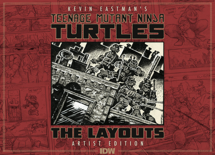 Βιβλίο Teenage Mutant Ninja Turtles Layouts by Kevin Eastman Artist's Edition 