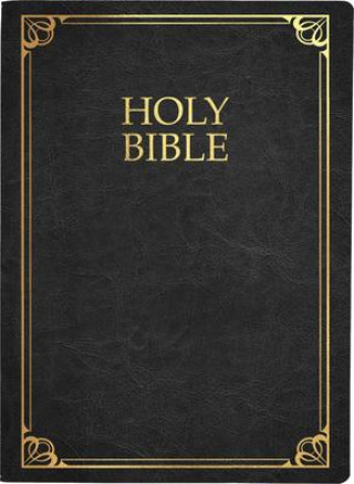 Carte KJV Family Legacy Holy Bible, Large Print, Black Genuine Leather, Thumb Index: (Red Letter, Premium Cowhide, 1611 Version) 