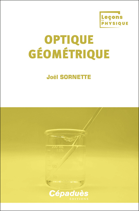 Kniha Optique géométrique Sornette