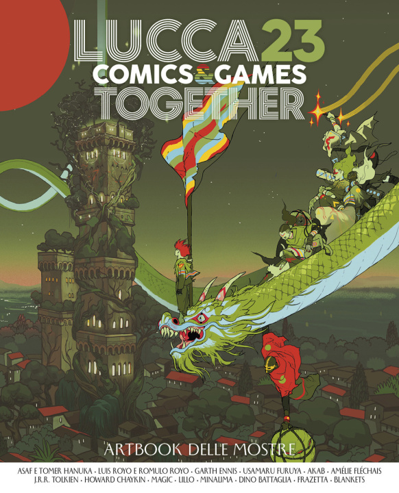 Kniha Artbook Lucca Comics 2023: together 