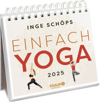 Календар/тефтер Einfach Yoga 2025 