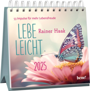 Calendar / Agendă Lebe leicht 2025 - Aufstellkalender 