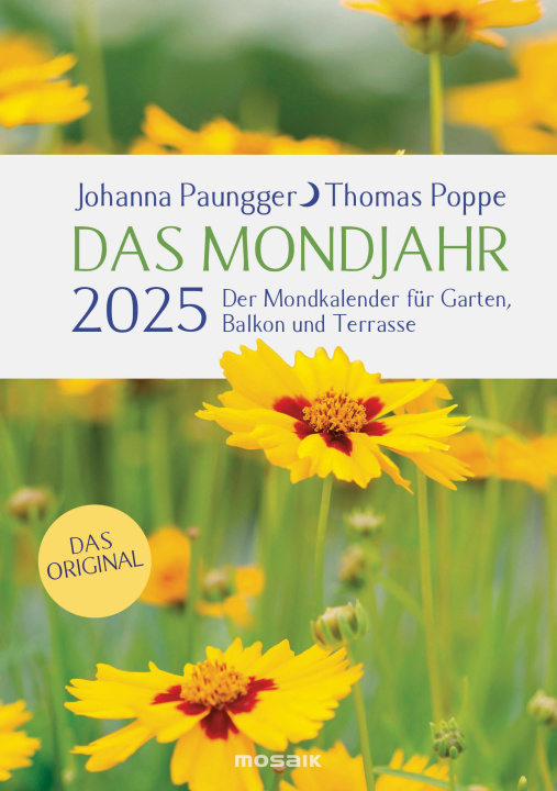 Kniha Das Mondjahr 2025 - Garten-Spiralkalender Thomas Poppe