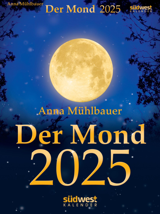 Naptár/Határidőnapló Der Mond 2025  - Tagesabreißkalender 