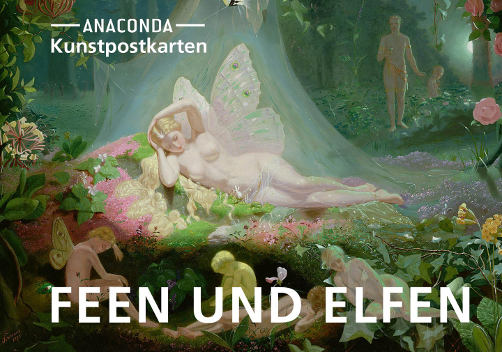 Buch Postkarten-Set Feen und Elfen Anaconda Verlag