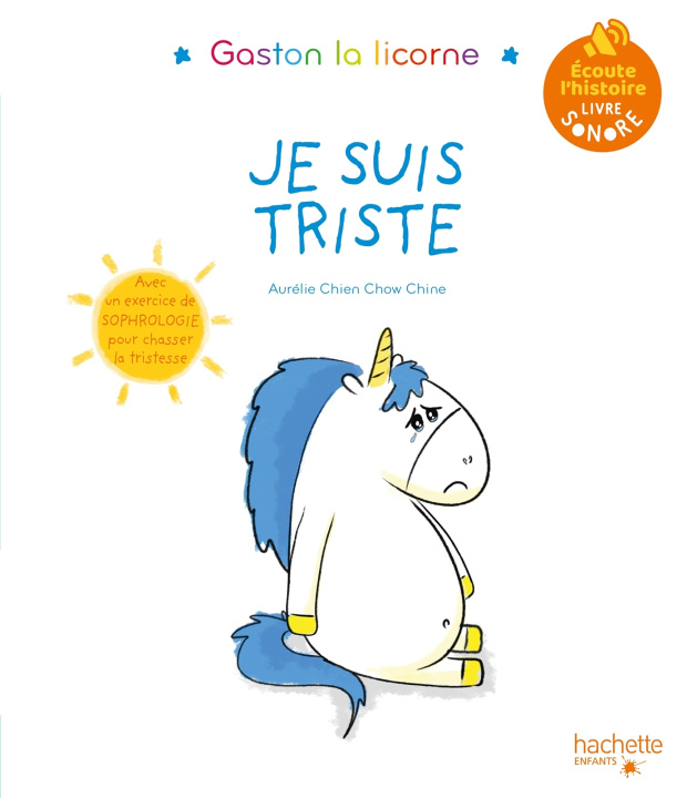 Книга Livre son - Les émotions de Gaston - Je suis triste Aurélie Chien Chow Chine