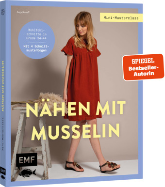 Knjiga Mini-Masterclass - Nähen mit Musselin Anja Roloff