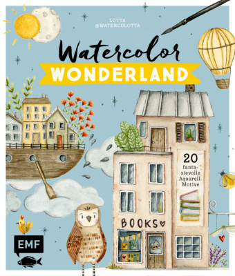 Kniha Watercolor Wonderland Lisa Neumann
