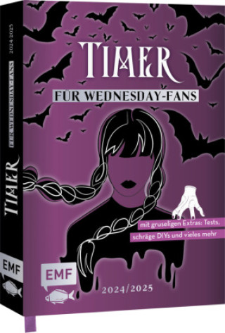 Könyv Der Timer für Wednesday-Fans 2024/2025 