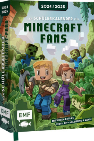 Kniha Der Schülerkalender für Minecraft-Fans 2024/2025 Silvia Schröer