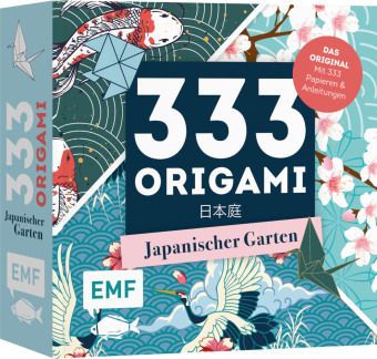 Könyv 333 Origami - Japanischer Garten - Zauberschöne Papiere falten für Japan-Fans 