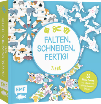 Könyv Bastelblock: Falten, Schneiden, fertig! - Tiere 
