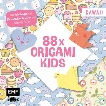 Könyv 88 x Origami Kids - Kawaii Thade Precht