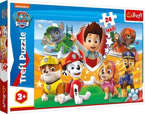 Game/Toy Puzzle Tlapková patrola: Dream Team MAXI 24 dílků 