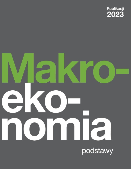 Książka Makroekonomia - Podstawy (2023 Polish Edition) Daniel Macdonald