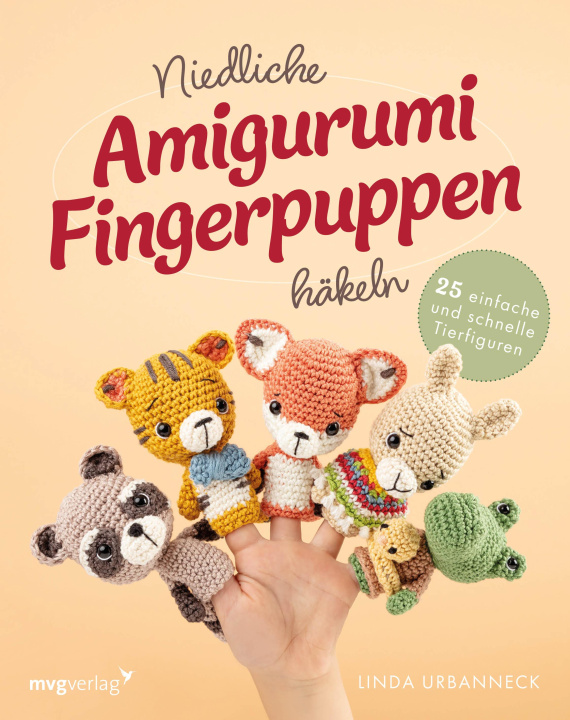 Carte Niedliche Amigurumi-Fingerpuppen häkeln 