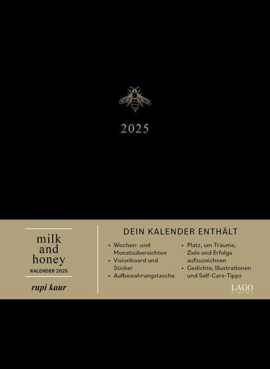 Könyv milk and honey - Kalender 2025 