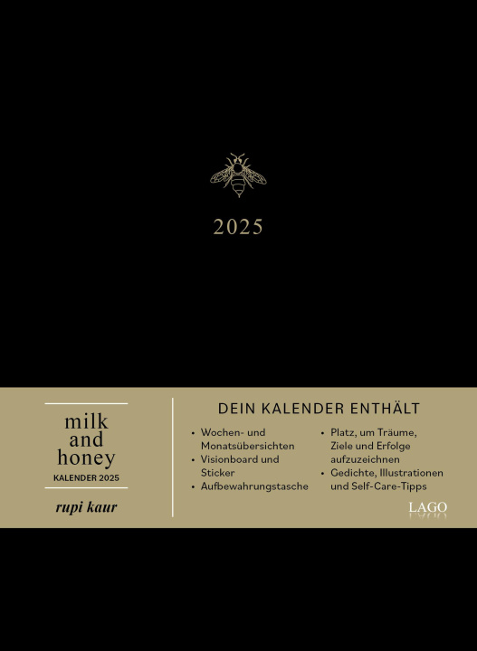 Carte milk and honey - Kalender 2025 