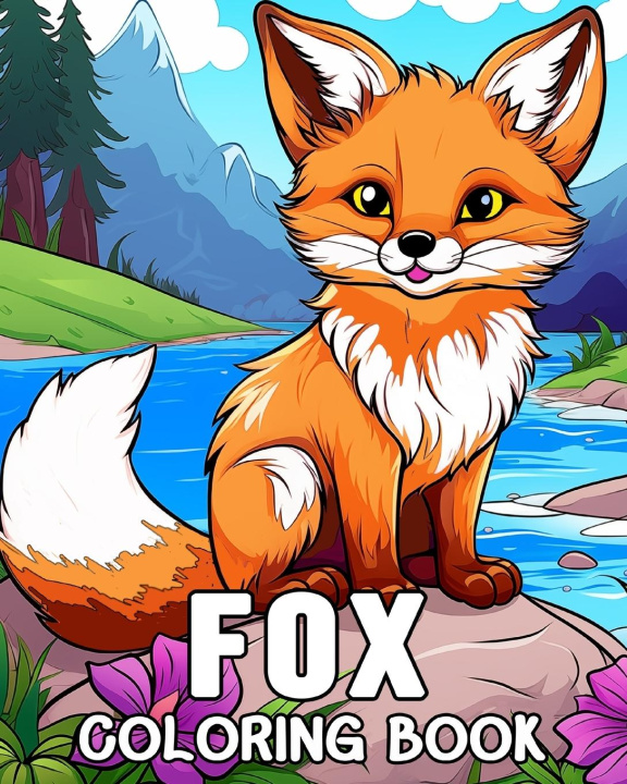 Knjiga Fox Coloring Book 