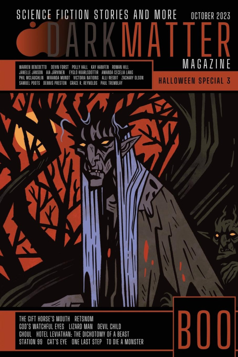 Knjiga Dark Matter Magazine Halloween Special Issue 2023 Rob Carroll
