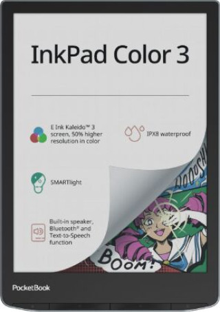 Játék PocketBook InkPad Color 3 - Stormy Sea, E-Book Reader 