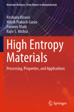 Livro High Entropy Materials Krishanu Biswas