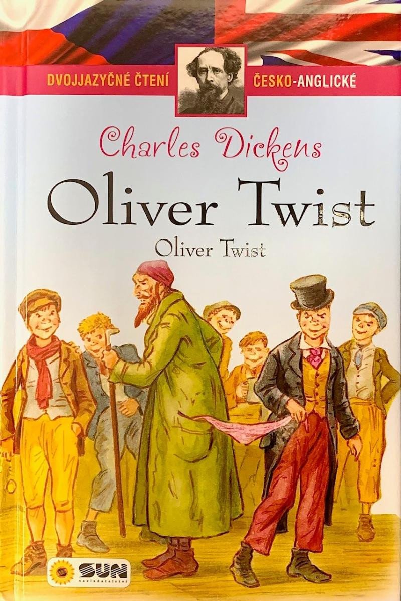 Kniha Oliver Twist - Dvojjazyčné čtení Č-A Charles Dickens