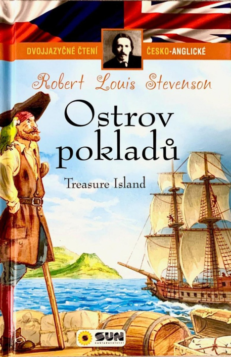 Kniha Ostrov pokladů - Dvojjazyčné čtení Č-A Robert Louis Stevenson