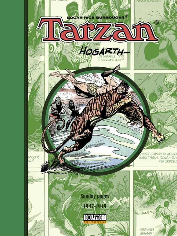 Knjiga TARZAN 1947-1949 RICE BURROUGHS