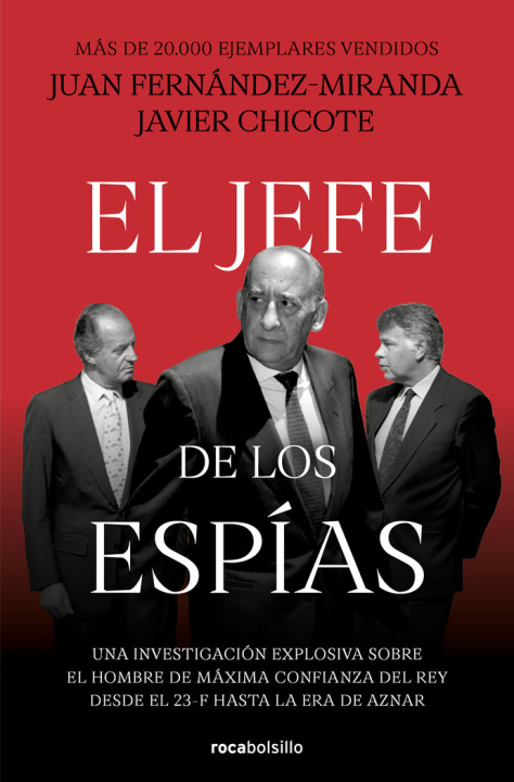 Kniha EL JEFE DE LOS ESPIAS JUAN FERNANDEZ-MIRANDA