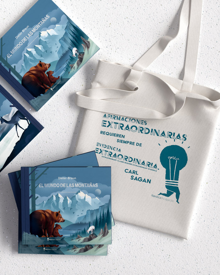Buch PACK EL MUNDO DE LAS MONTAÑAS CON BOLSA BRAUN