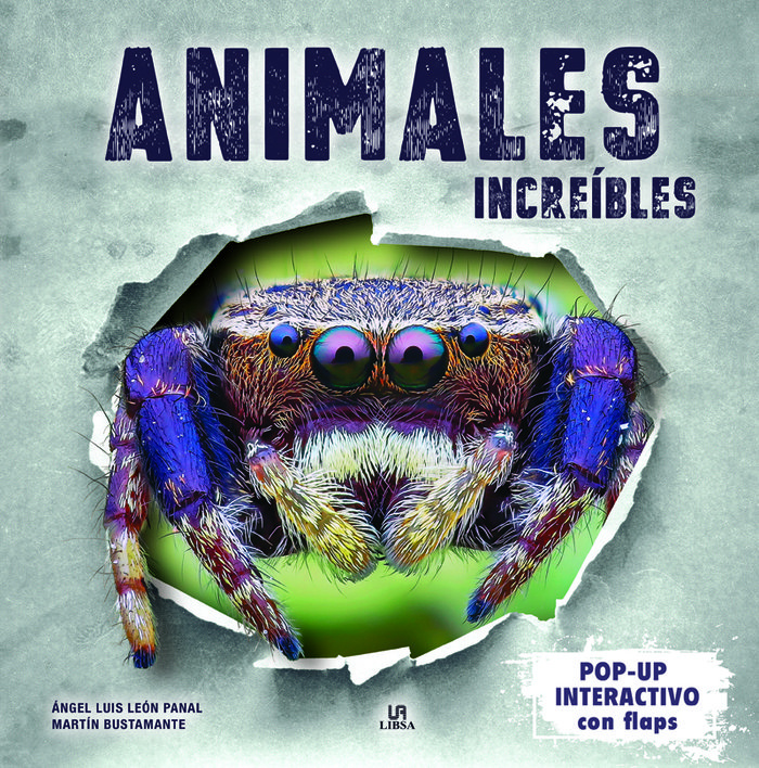 Libro ANIMALES INCREIBLES LEON PANAL