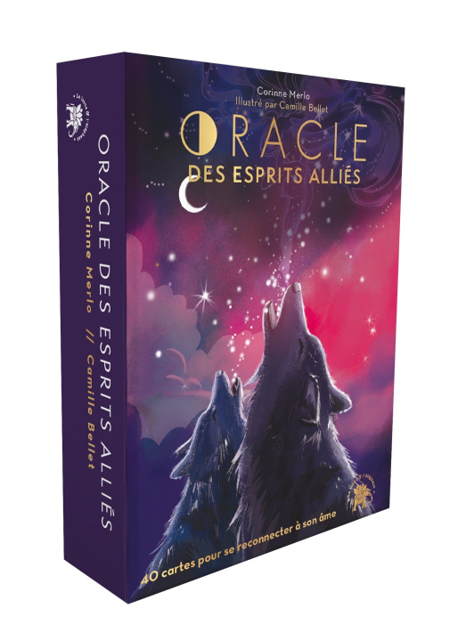 Kniha Oracle des esprits alliés Corinne Merlo