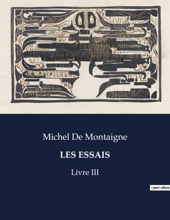 Kniha ESSAIS DE MONTAIGNE MICHEL